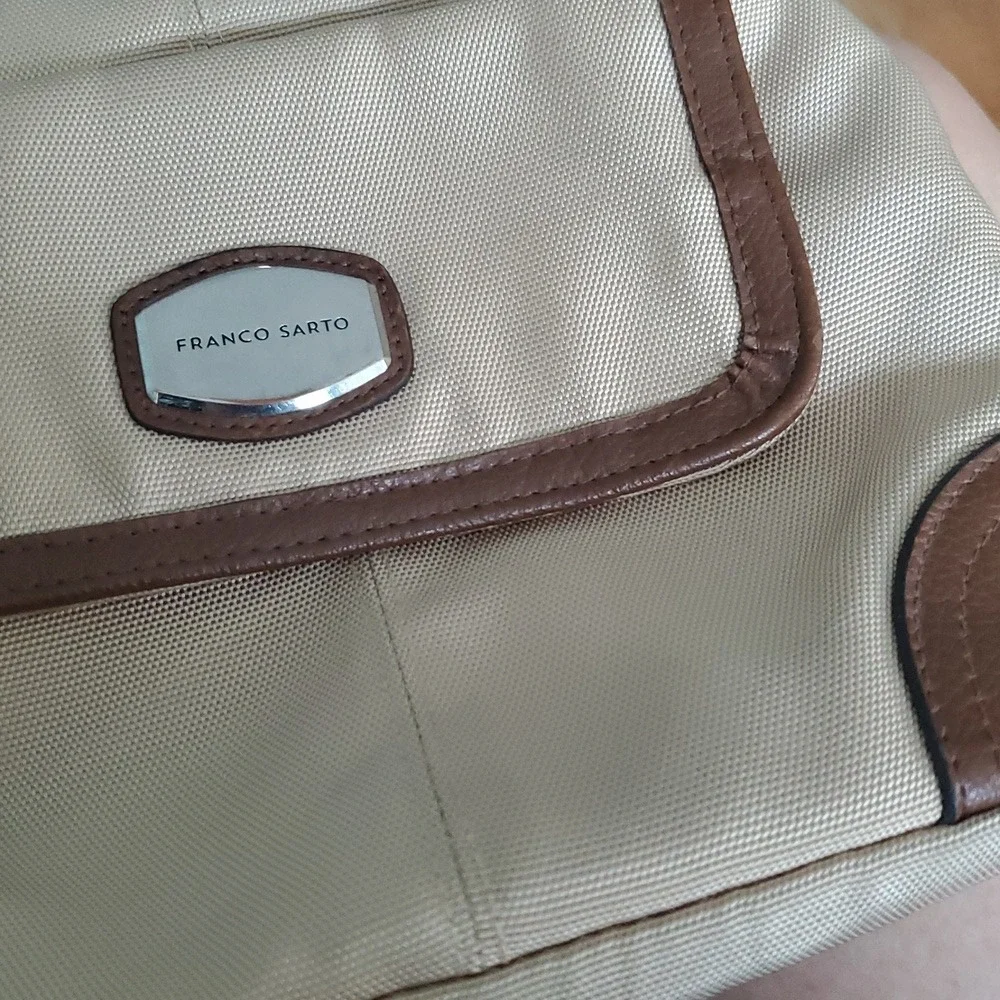 Franco Sarto Brown‎ and Tan Womans Crossbody Bag